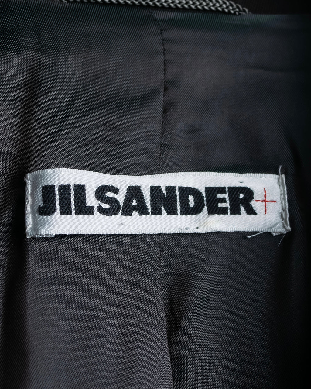 "Jil Sander+" Peaked label minimalist design tailored coat