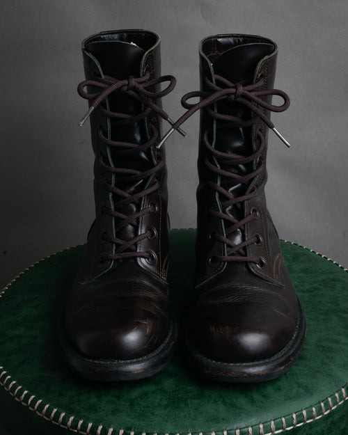 “tricot COMME des GARÇONS”
1990’s-00’s Lace-up military boots