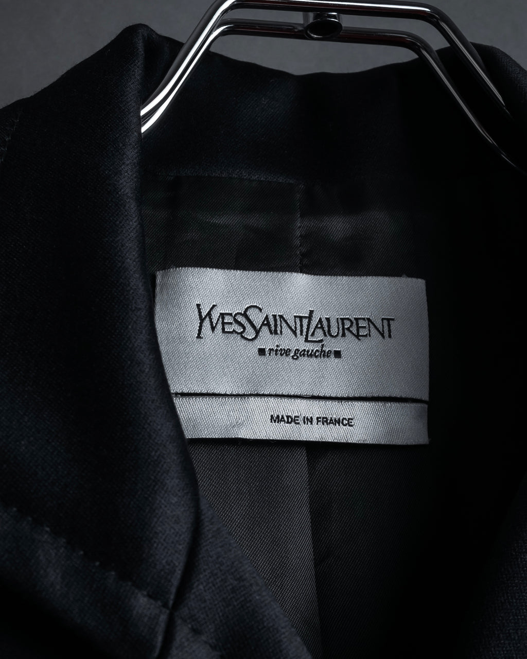 -SPECIAL- "YVES SAINT LAURENT rive gauche" 03 year Tom Ford period corset design long coat