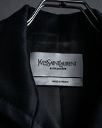 -SPECIAL- "YVES SAINT LAURENT rive gauche" 03 year Tom Ford period corset design long coat