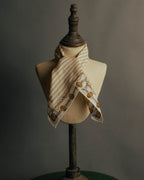 “FENDI” Late 80’s-90’s chain motif gauze scarf