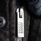 "ARMANI COLLEZIONI" Military detail elbow patch zip-up jacket