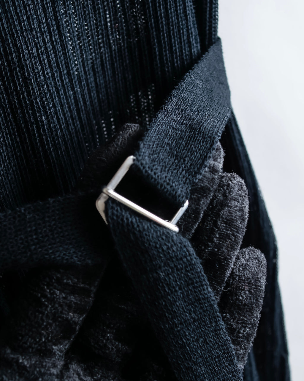 "YOHJI YAMAMOTO FEMME" 13SS Belted sleeveless long dress