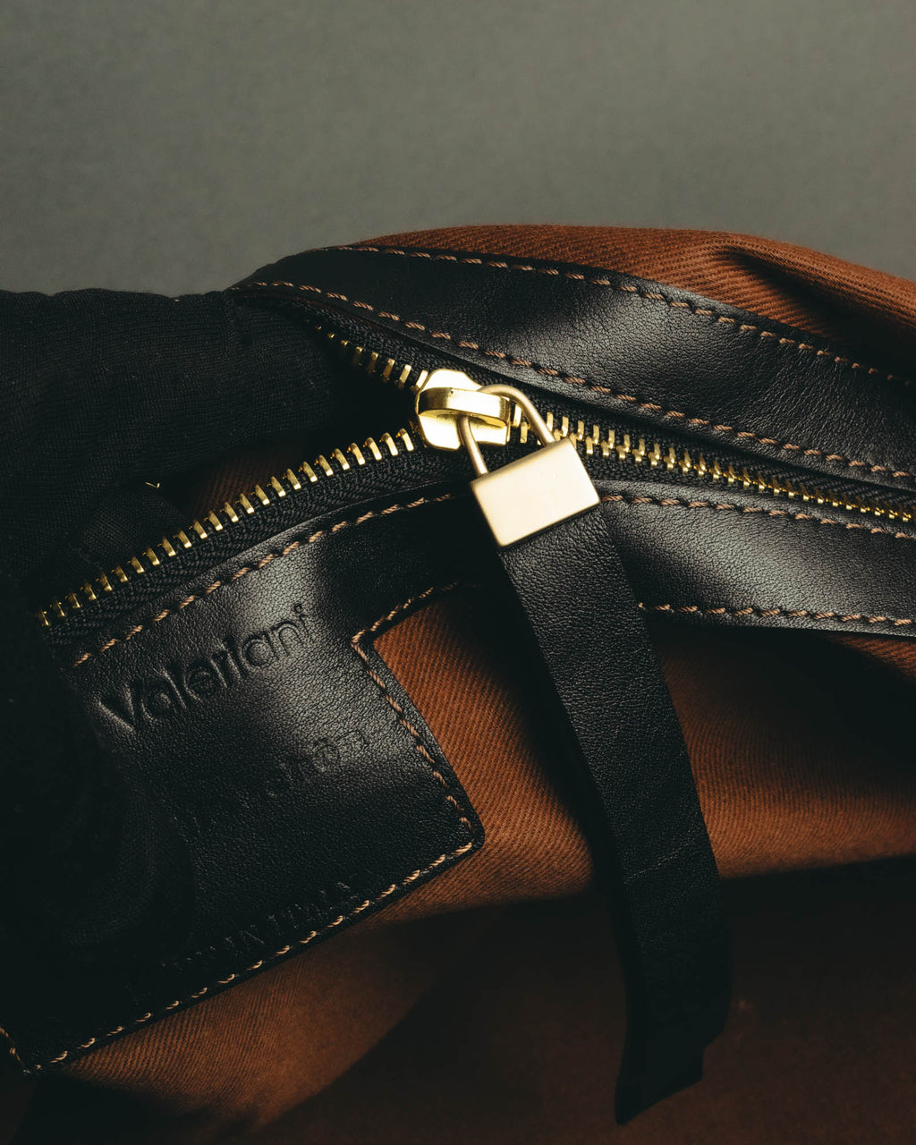 "Valerio Valeriani" 00's-10's Convertible leather Boston bag