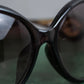 "Christian Dior" Temple gold parts design butterfly frame sunglasses