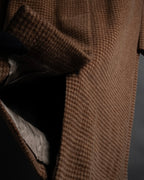 "Burberrys" 80’s-90’s Belted tweed check coat