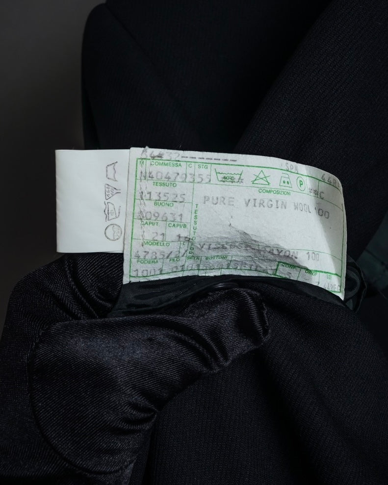 "GIORGIO ARMANI" Classically tailored relaxed set up