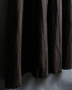 "pas de calais" compact collar long dress