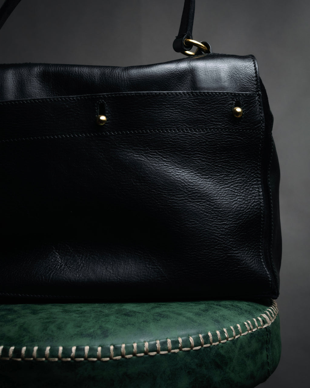 –SPECIAL– “Yves Saint Laurent rive gauche” 08-12 Structured leather muse two bag