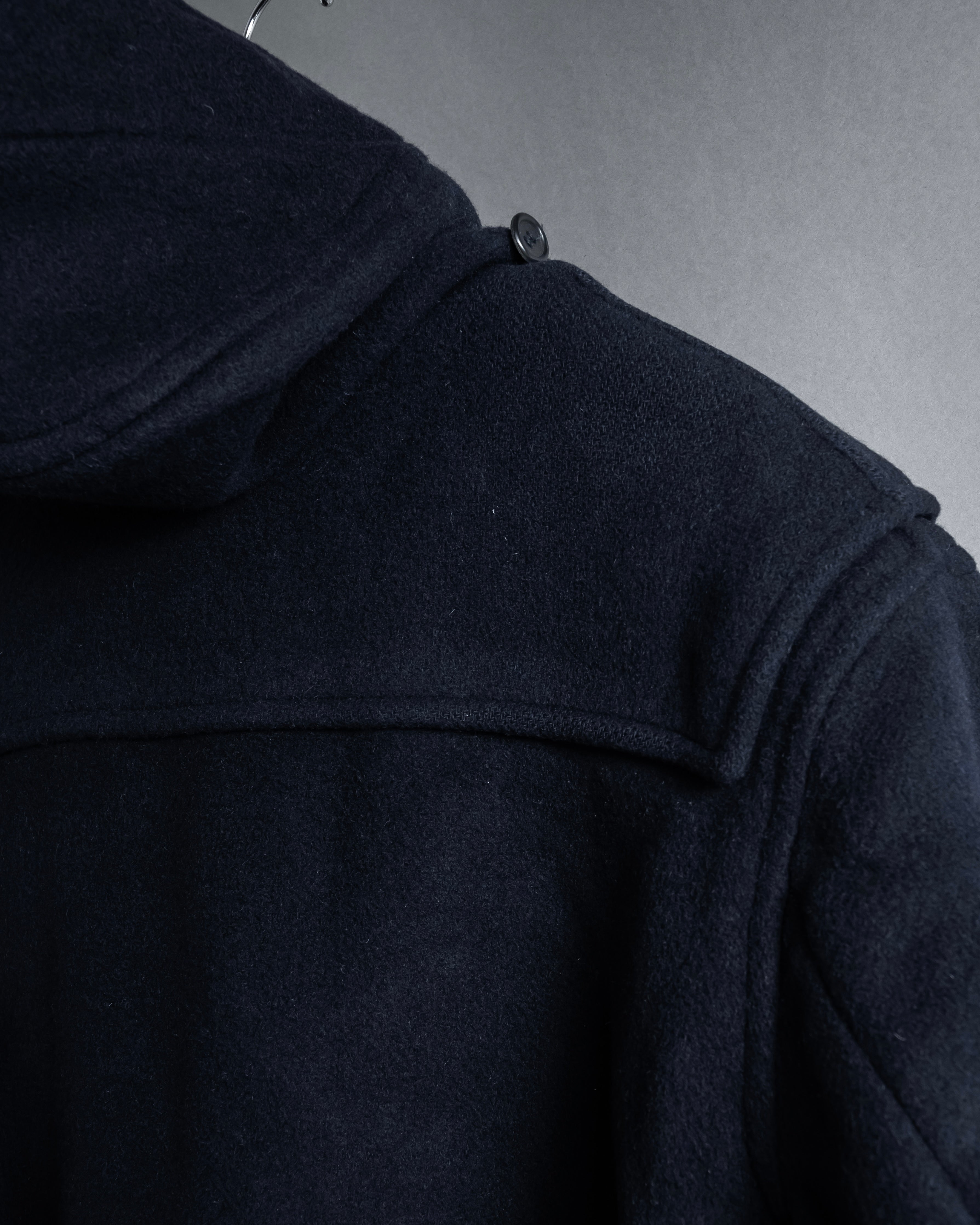 "BURBERRYS" 80-90's Classically tailored duffle coat