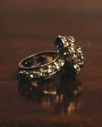 -SPDCIAL- “CHANEL” 99AW Repeated logo oval medallion ring
