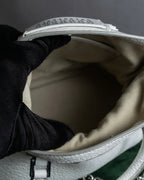 "MAISON MARGIELA" 5AC small white color 2way leather bag