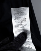 "FENDI" Pick stitch design fly front shirt