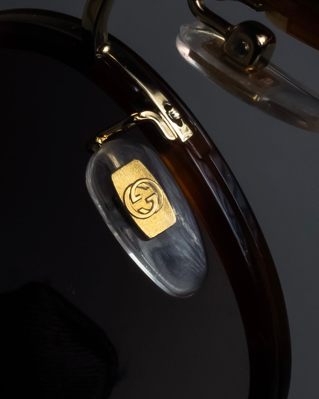 "GUCCI" Square butterfly over-frame sunglasses