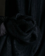 "ISAAC SELLAM" Cut-off design belted leather jacket