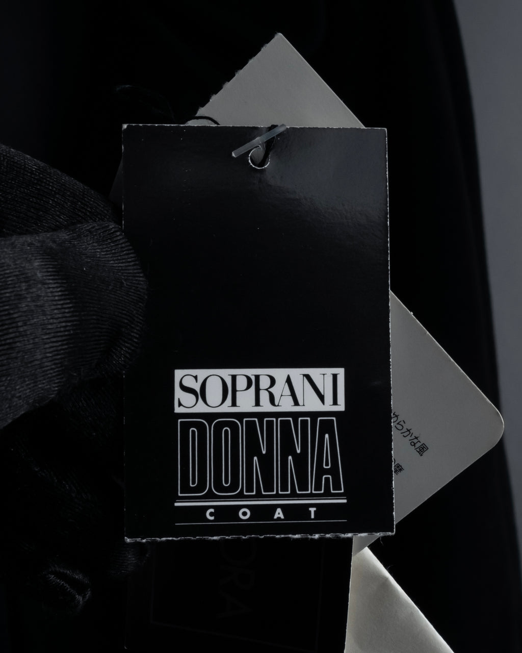 “SOPRANI DONNA” Tailored double-breasted long coat
