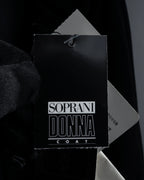 “SOPRANI DONNA” Tailored double-breasted long coat
