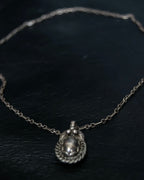 “Georg Jensen” Pendant of the year 1992 silver necklace
