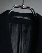 "FENDI" 00’s virgin wool chesterfield coat