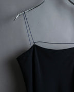"BALENCIAGA" Piping material switching camisole