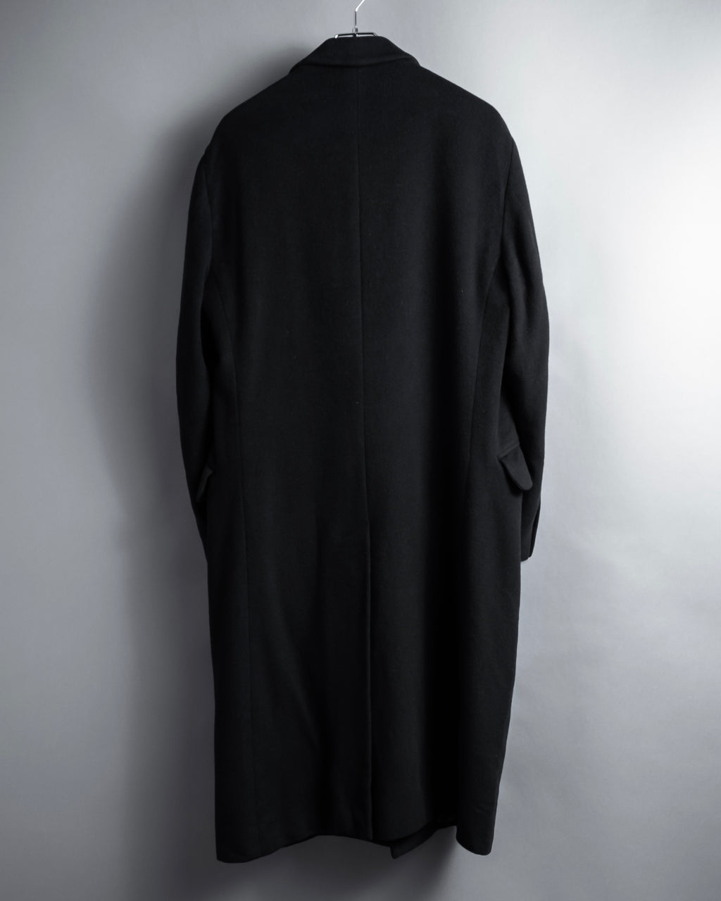 "FENDI" 80's-90's Classic cashmere long chester coat