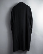 "FENDI" 80's-90's Classic cashmere long chester coat