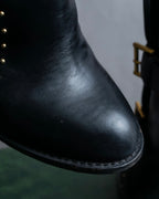 "MCQ Alexander McQueen" Studded design belted heel boots