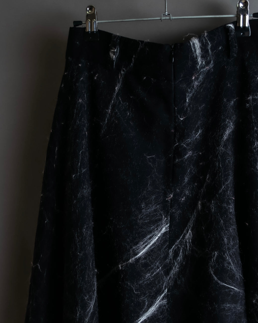 "Alviero Martini" Brushed marble pattern flared skirt