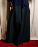 "WE11DONE" Flare silhouette super maxi skirt