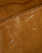 "MAISON MARGIELA" 12SS over flap design leather shoulder bag