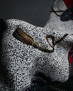 “Christian Dior” 80’s-90’s Jewelry motif monogram silk scarf