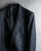 "Christian Dior" Peak dorapelle double-breasted blazer