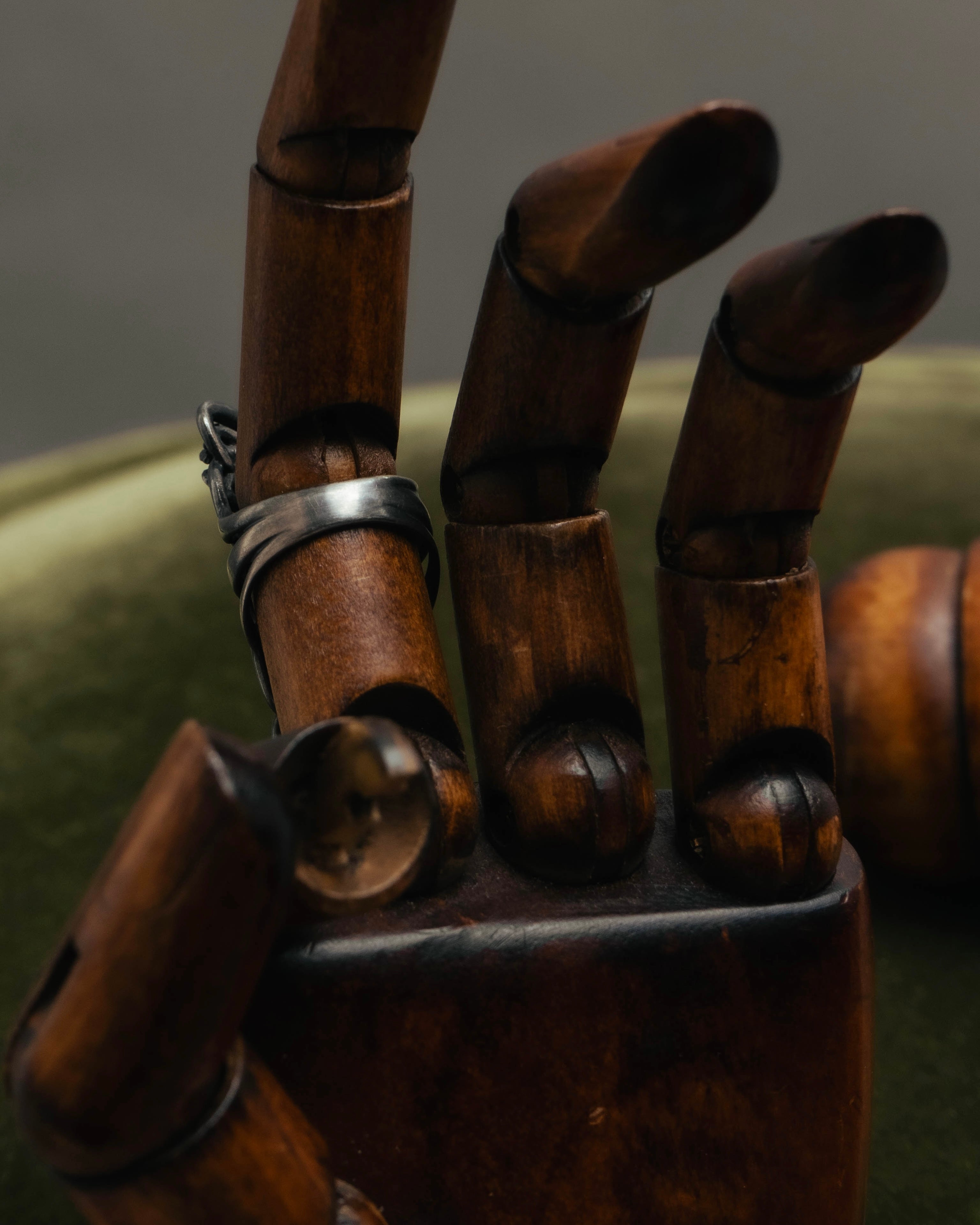 -SPECIAL- “Jean Paul Gaultier“ 90’s-00’s oxidized silver knot ring