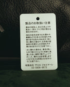 “SAN HIDEAKI MIHARA” 2000’s-2010’s black leather chain shoulder bag
