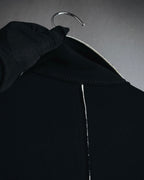 "Donna Karan" Contrast piped tailored jacket