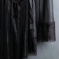 "ISSEY MIYAKE" Fringe design embroidered jacket