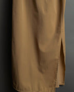 “JIL SANDER” 90’s-00’s Minimal side slit long skirt