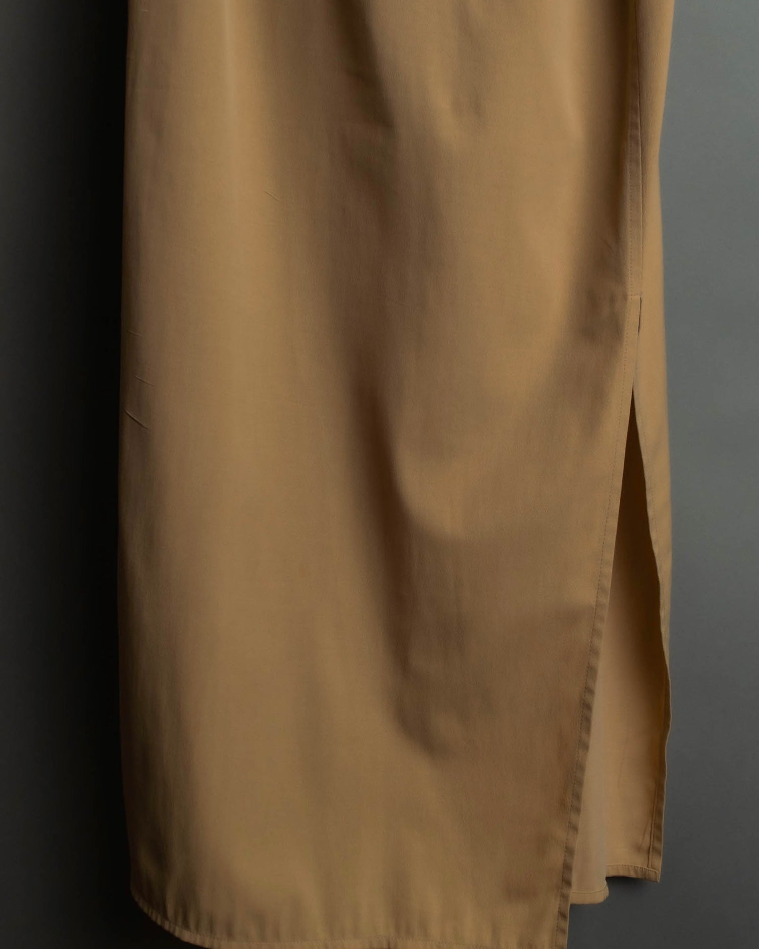 “JIL SANDER” 90’s-00’s Minimal side slit long skirt