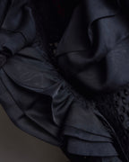 "NOKO OHNO" Layered organza frill embroidered dress