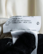 "JIL SANDER" Asymmetrical tuck gather detail long dress