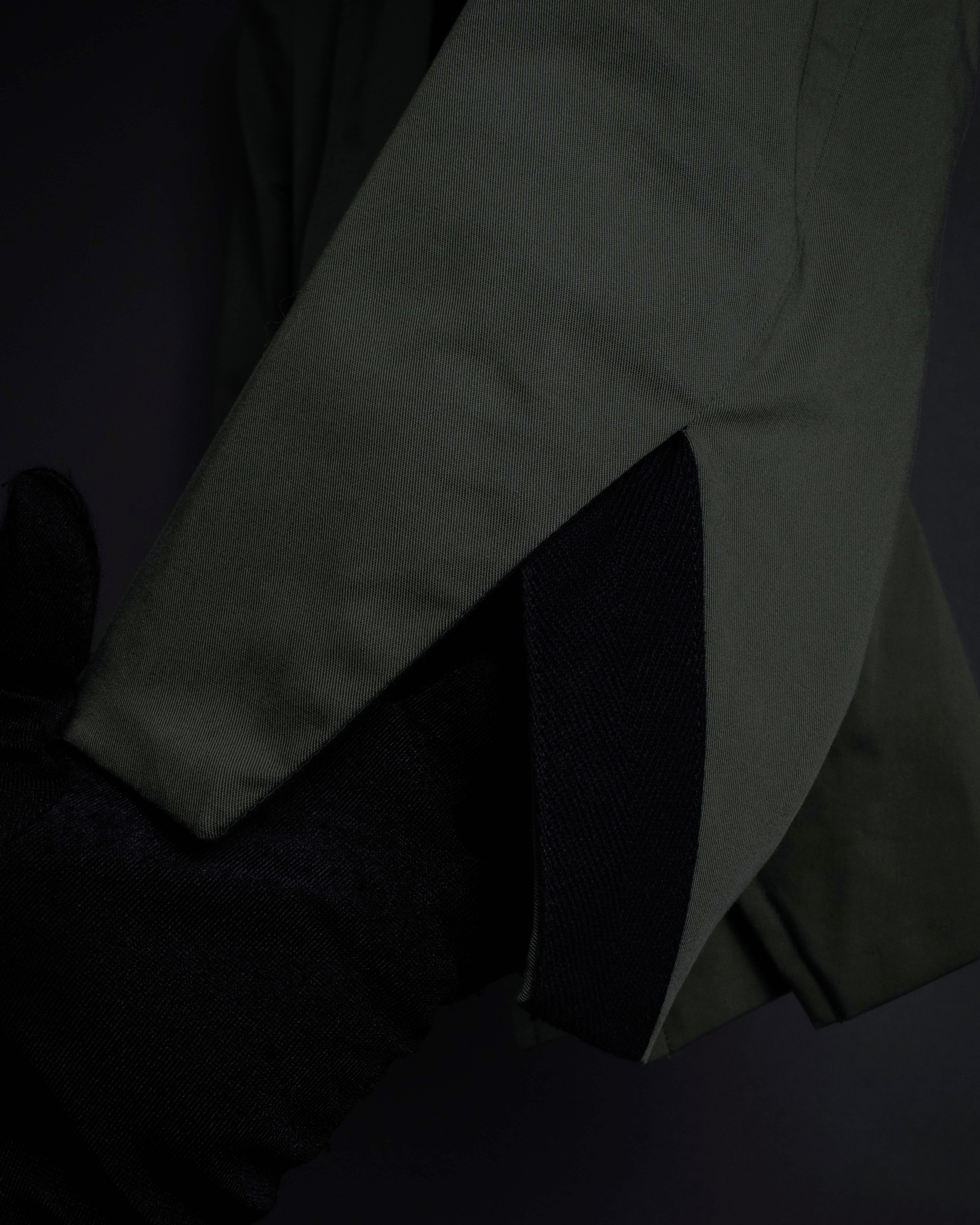 "MCQ Alexander McQueen" Lace-up panel design shaped jacket