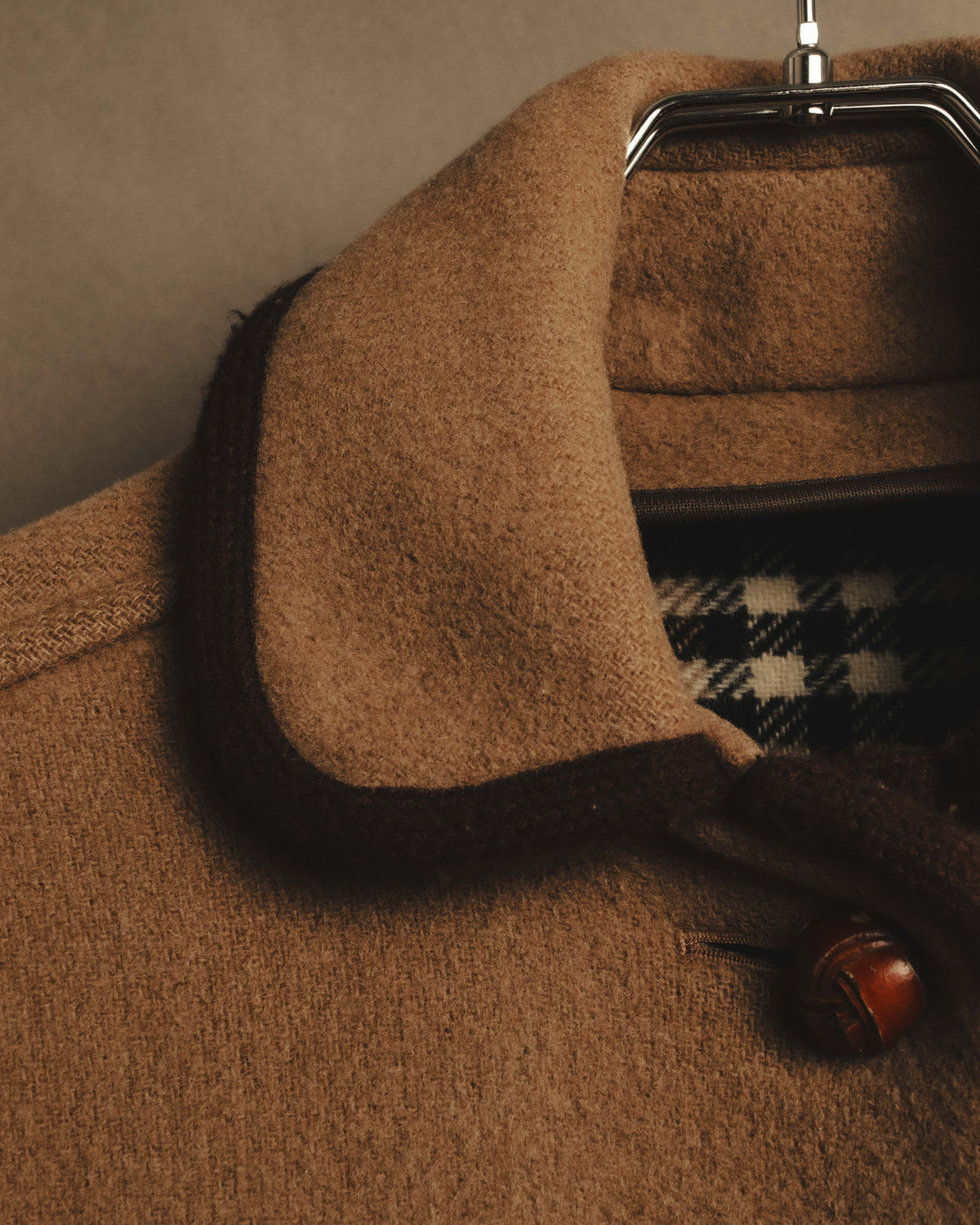 "Burberrys" 80's-90's Classic piped wool coat