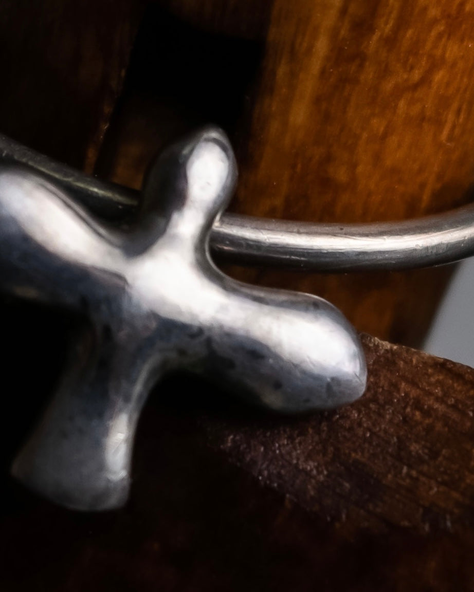 "Tiffany&Co" Bird's Claws motif silver ring