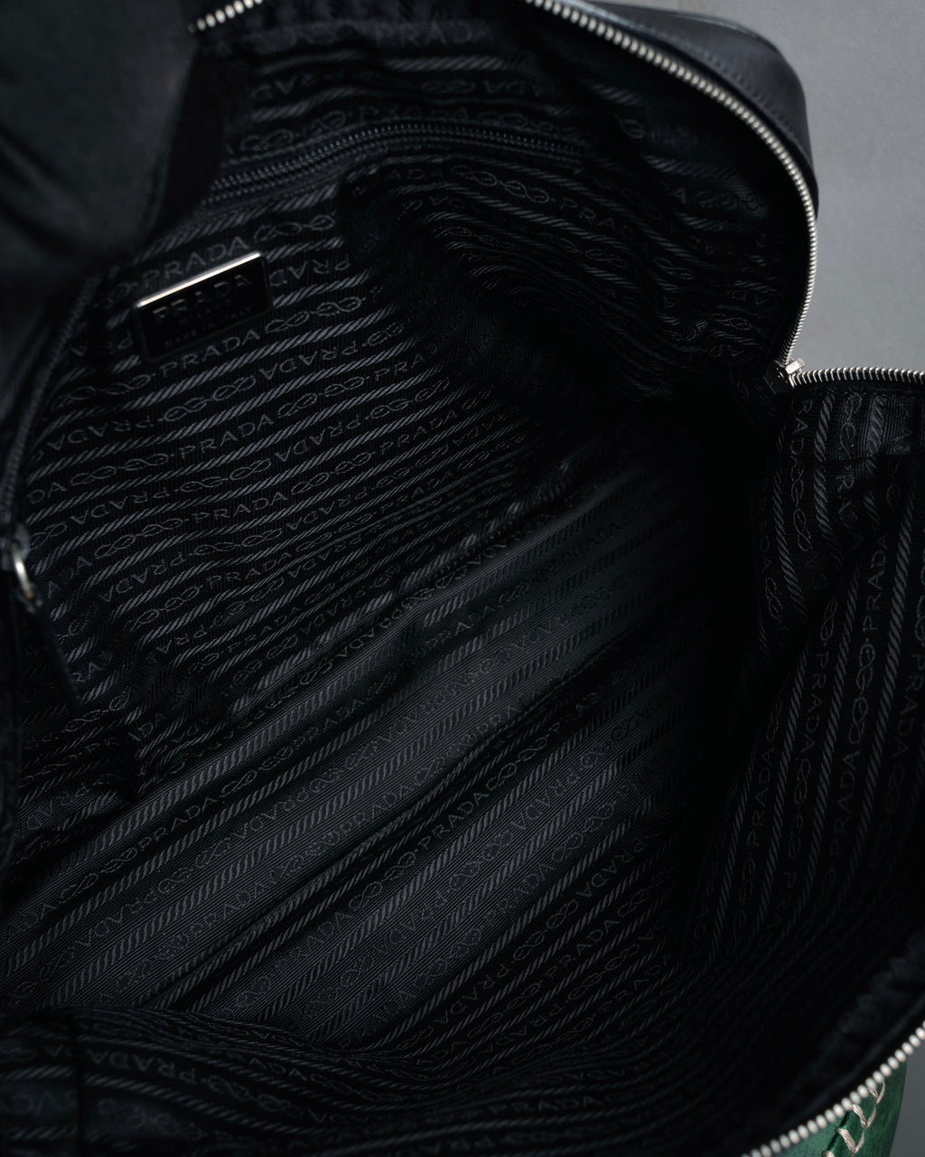 “PRADA” 1998-2003 Felt and gomma duffle bag