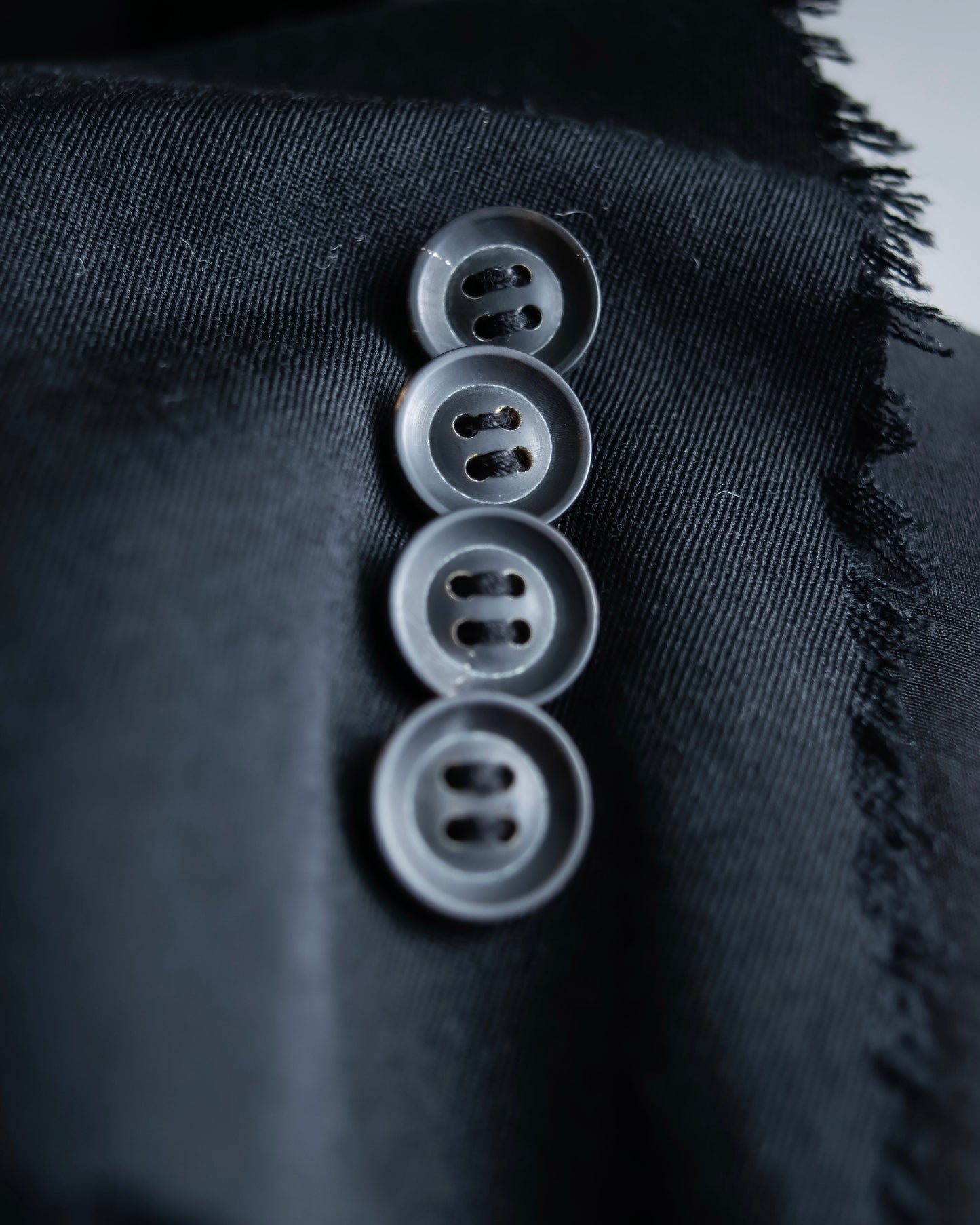 "B Yohji Yamamoto" Inside-out design super long shirt coat