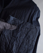 "JIL SANDER" Washer finish flat pocket design jacket