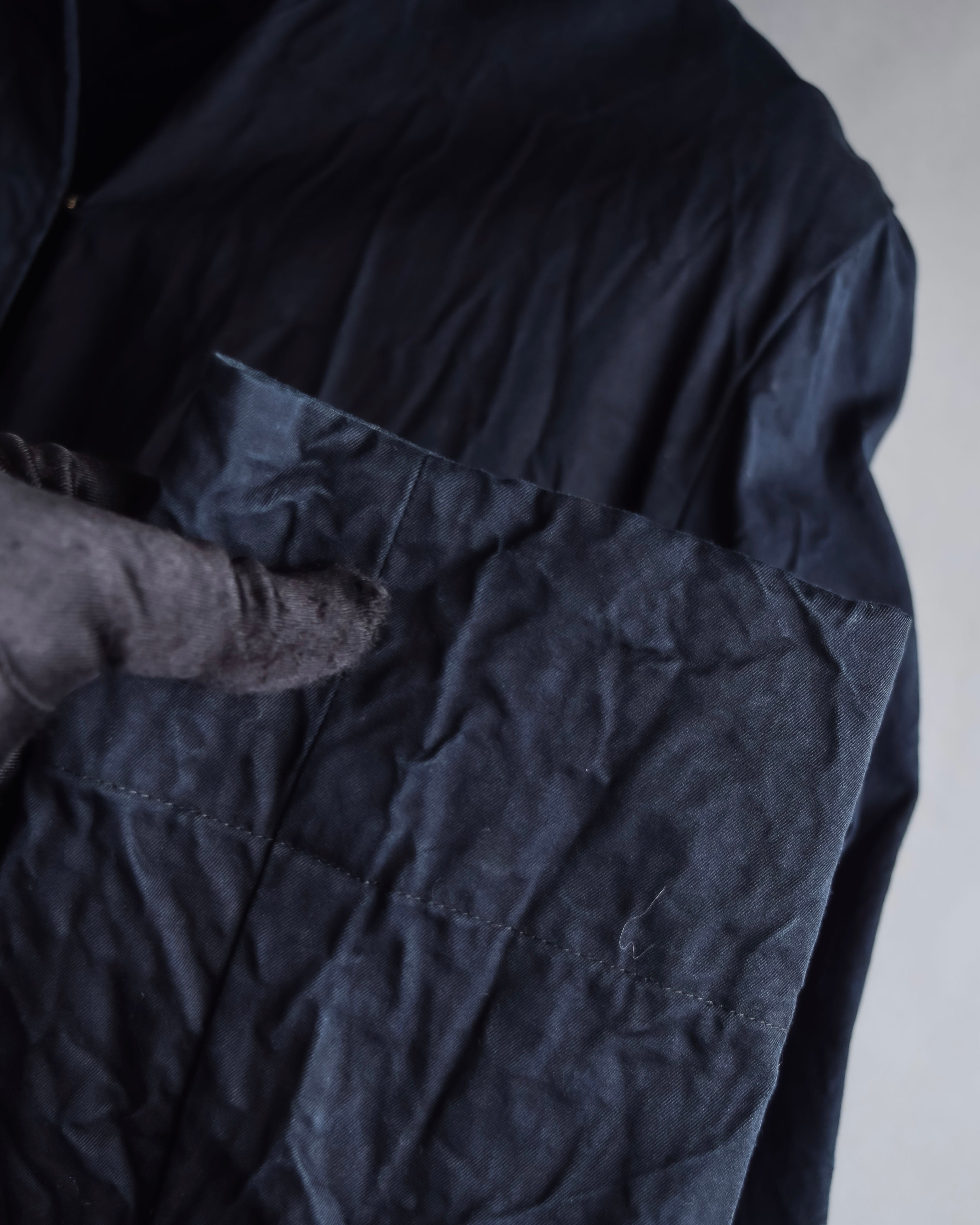 "JIL SANDER" Washer finish flat pocket design jacket