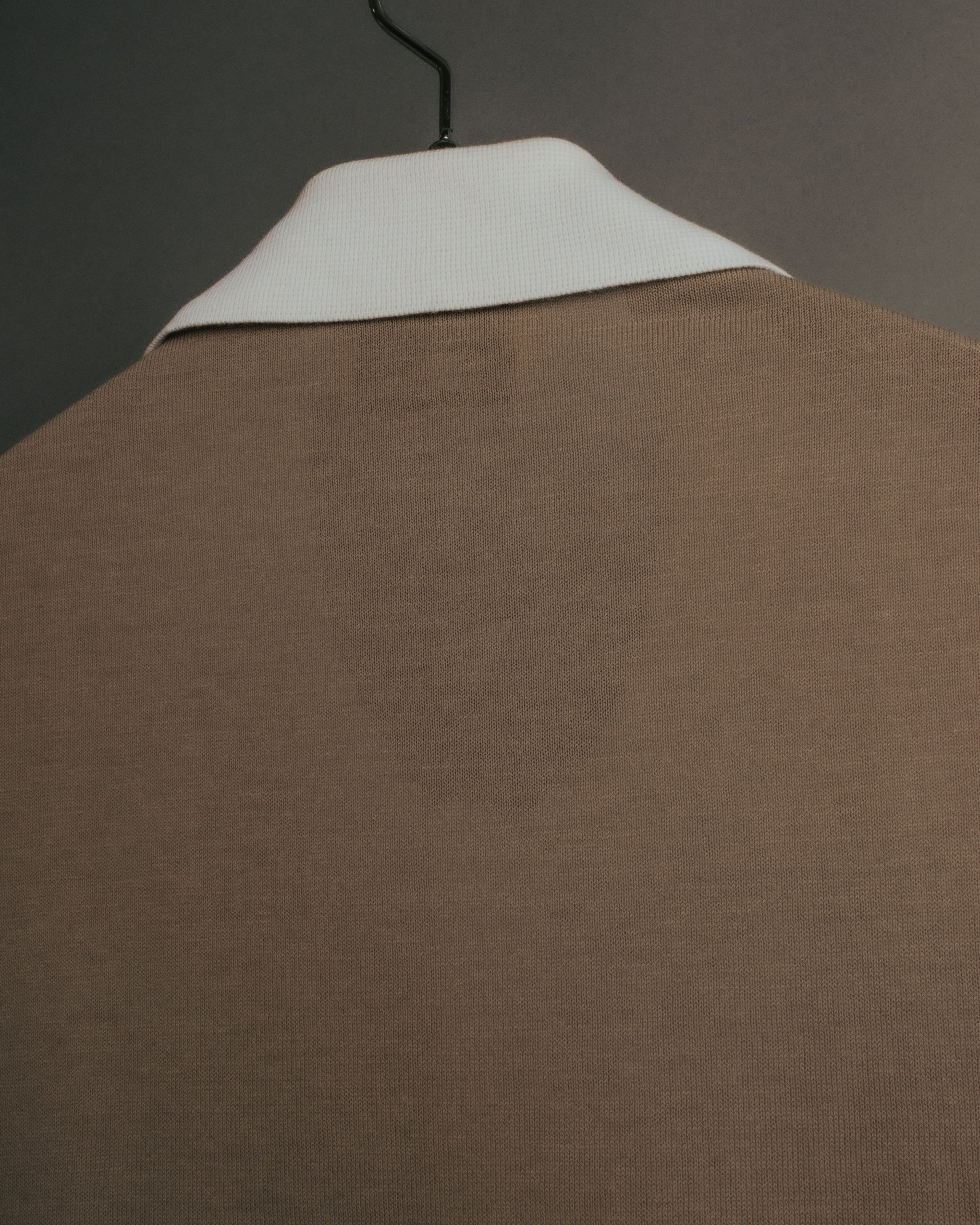 -SPECIAL- “HERMÈS” 90’s-00’s Trompe l’oeil cotton knit cardigan