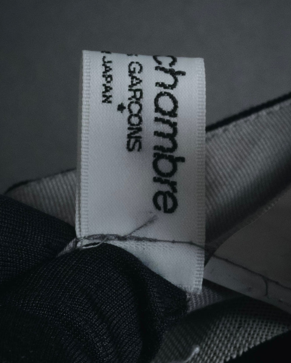 "Robe de chambre COMME des GARÇONS" 99AW asymmetrical panel wrap skirt