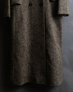 Vintage irish tweed long coat